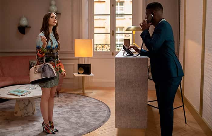 emily-in-paris series de estreno en Netflix: Emily en París