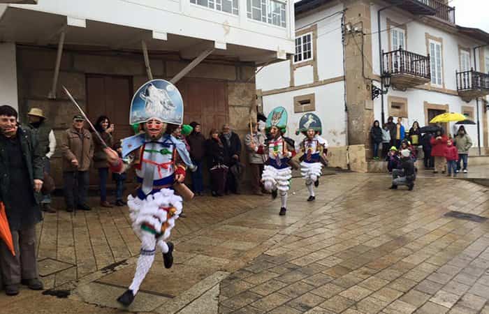 Entroido de Laza en Ourense. La fiesta de los Peliqueiros