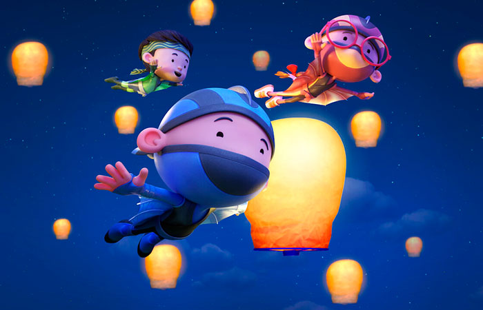 Hola-Ninja series de estreno en Netflix