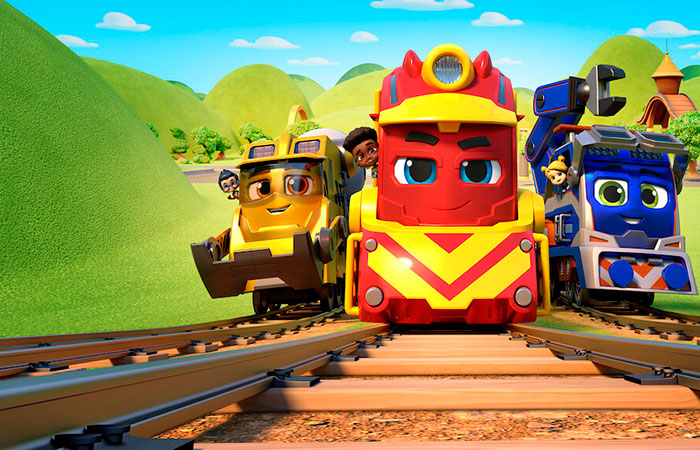 mighty-express series de estreno en Netflix