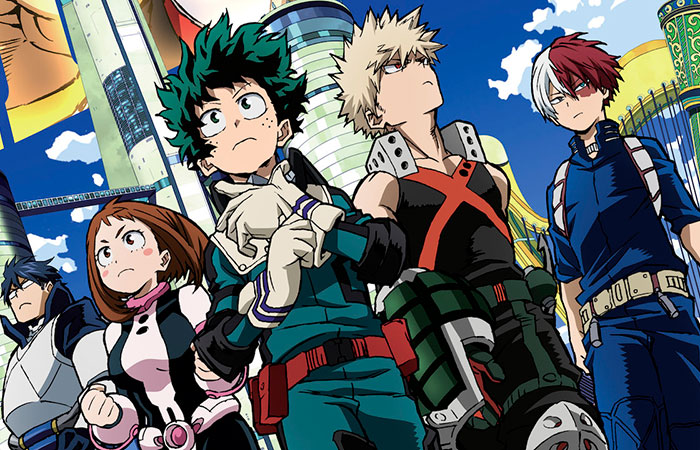 My-Hero-Academia series de estreno en Netflix