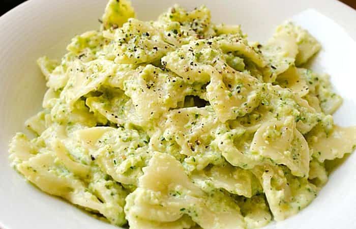pasta en Thermomix con crema de calabacín pasta en Thermomix con crema de calabacín