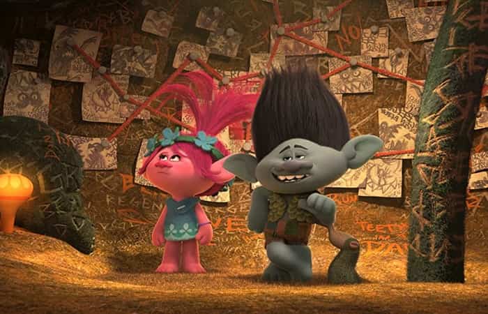 Trolls, película infantil de animación películas de netflix del 2020: Trolls