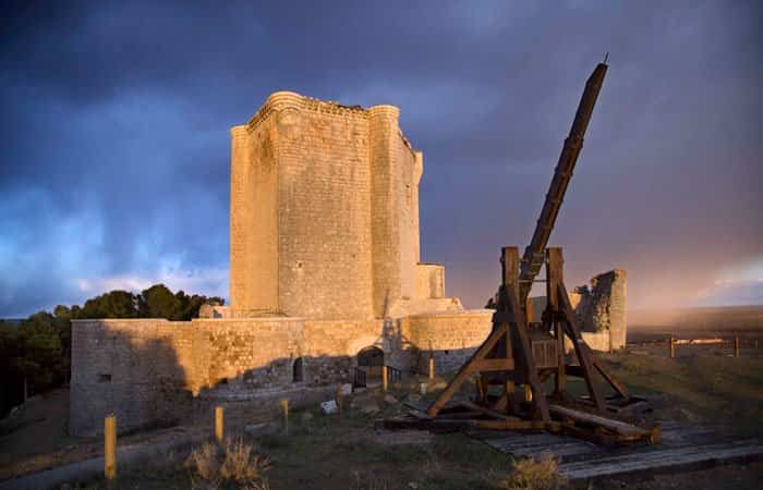 Castillo de Íscar en Valladolid
