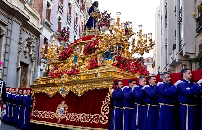 Procesión de Jesús de Medinaceli, en Madrid Paso de Jesús de Medinaceli, Madrid