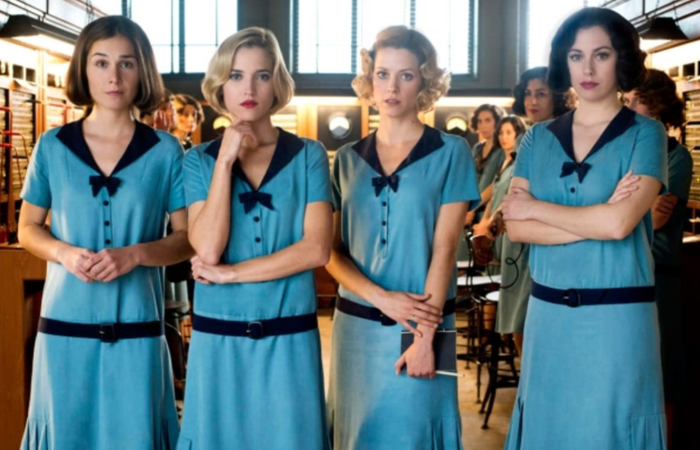 fotograma serie las chicas del cable series de mujeres: las chicas del cable