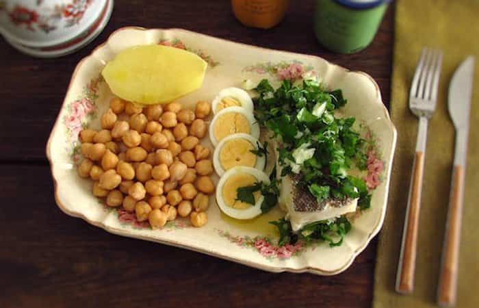 Potaje de garbanzos portugués Potaje de garbanzos portugués