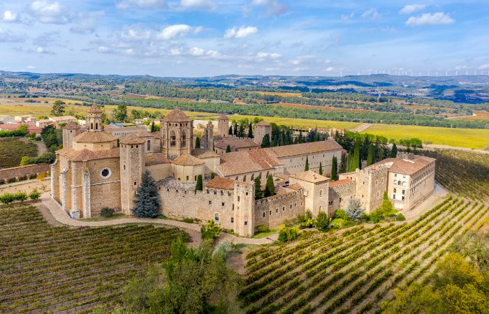 Monasterio de Santa María de Poblet en Tarragona