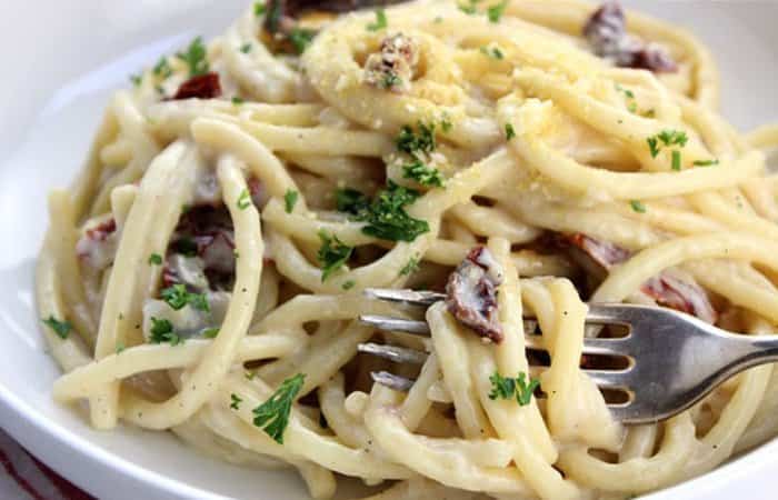 espaguetis a la carbonara sin huevo ni leche espaguetis a la carbonara sin huevo ni leche