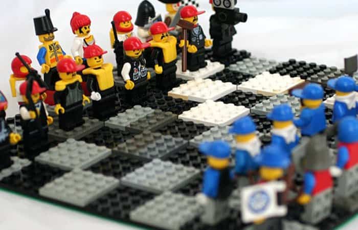 manualidades con piezas LEGO ajedrez manualidades con piezas LEGO ajedrez
