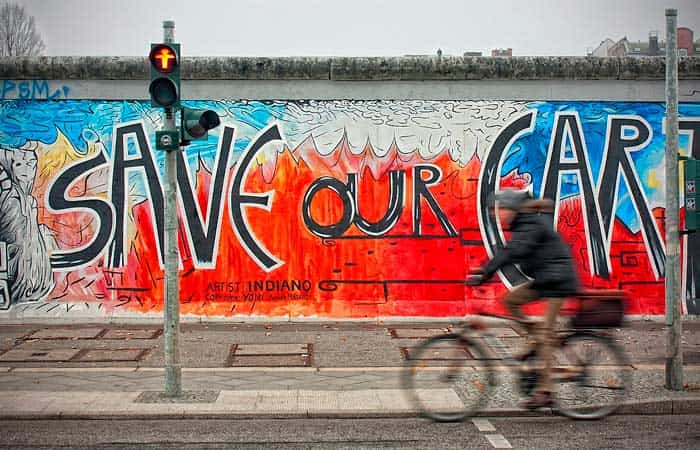 Pinta tu propio Muro de Berlín y llévate tu foto de recuerdo