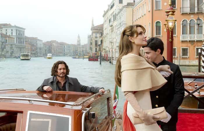The Tourist En Venecia se rodó The Tourist con Angelina Jolie y Johnny Depp como protagonistas