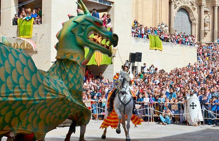 Vencimiento del Dragón en Alcañiz