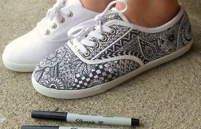 zentangle en zapatillas zentangle en zapatillas