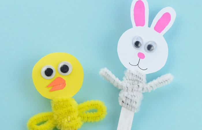 Manualidades de animales hechas con palitos de helado