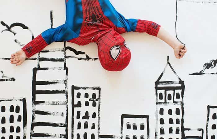 Photocall para fiesta de Spider-Man Photocall para fiesta de Spider-Man
