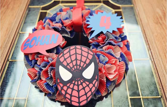 Decoración fiesta de Spider-Man Decoración fiesta de Spider-Man