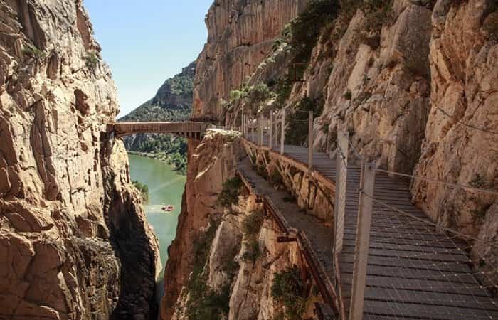 Caminito del rey propuestas de turismo rural por el sur de la península