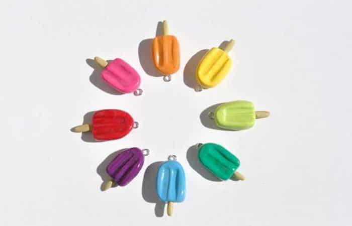 manualidades con fimo para verano con forma de polos manualidades con fimo para verano con forma de polos