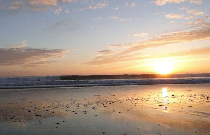 Playa del Parador de Mazagón en Huelva