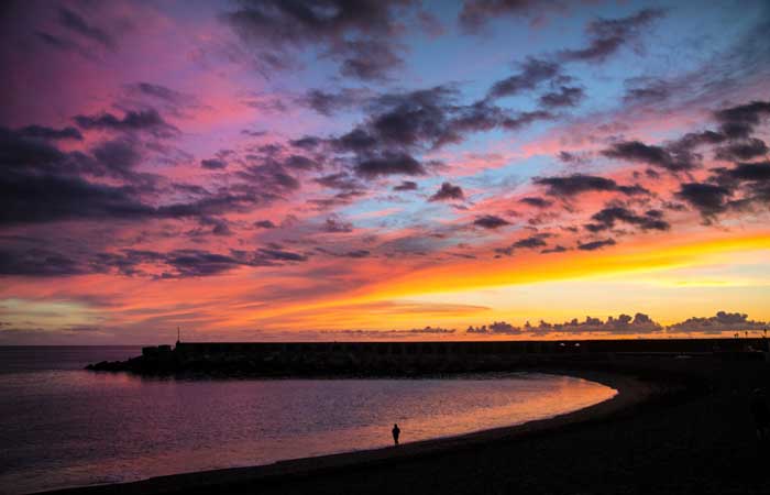 Playa El Puerto en Tazacorte, La Palma