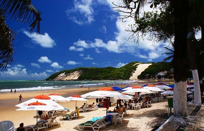 brasil-praia-ponta-negra-natal Brasil, praia Ponta Negra, Natal
