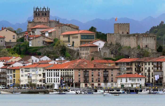 San Vicente de la Barquera en Cantabria