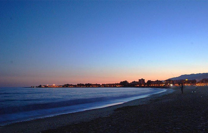 Playa del Cable en Motril, Granada