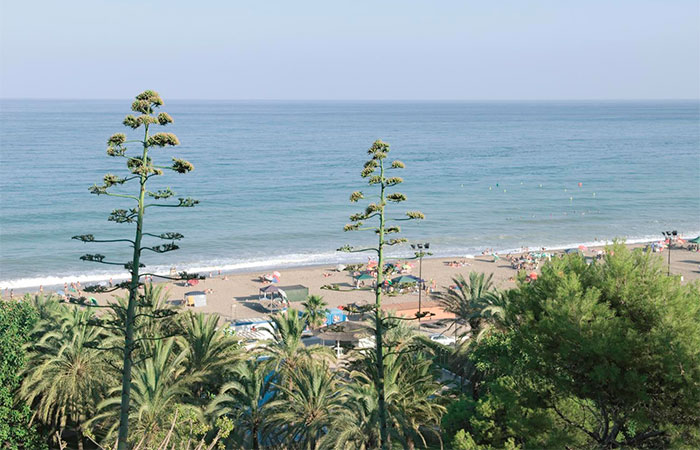 Playa del Castillo en Fuengirola, Málaga