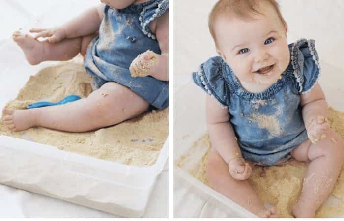 juegos para hacer con niños de 6 a 12 meses con arena comestible juegos para hacer con niños de 6 a 12 meses con arena comestible