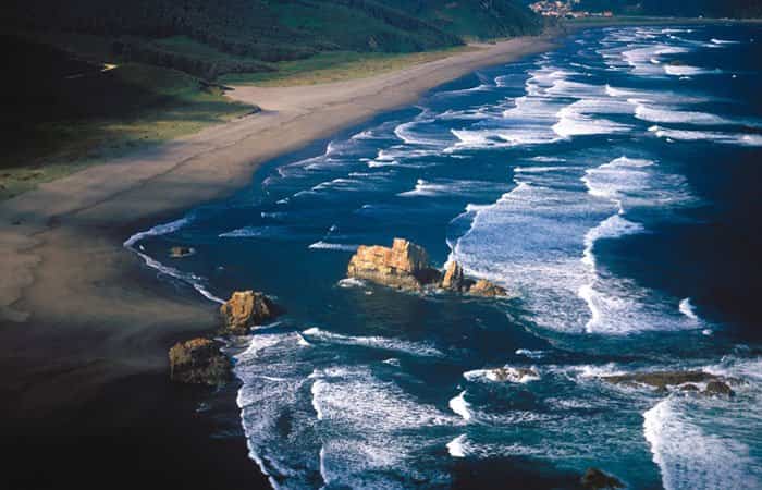 Playón de Bayas o El Sablón en Asturias