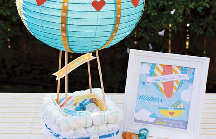 canastillas DIY con pañales canastillas DIY con pañales