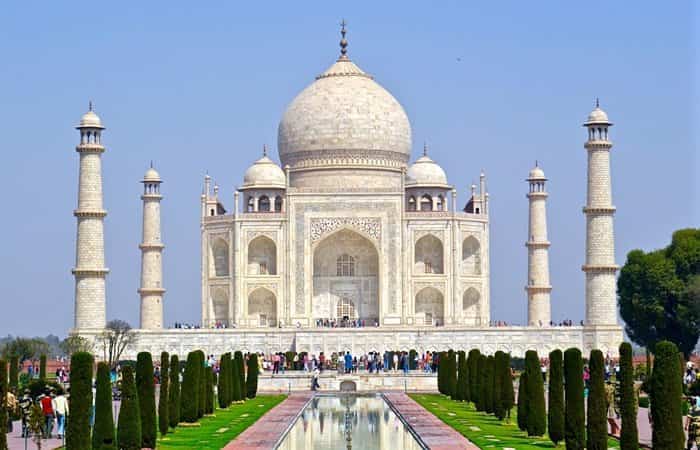 El imponente Taj Mahal Taj Mahal, Agra (India)