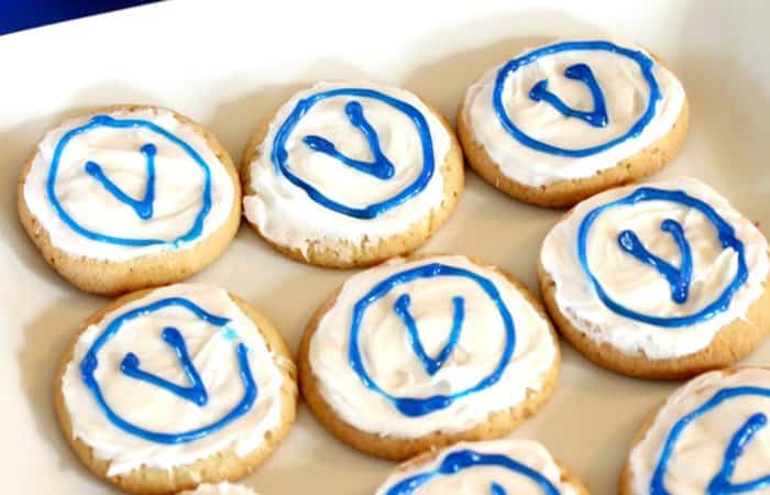 galletas para fiesta de Fortnite galletas para fiesta de Fortnite