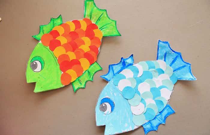 manualidades para bebés de Pinterest con peces manualidades para bebés de Pinterest con peces