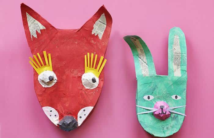 pinturas y papel para hacer máscaras pinturas y papel para hacer máscaras