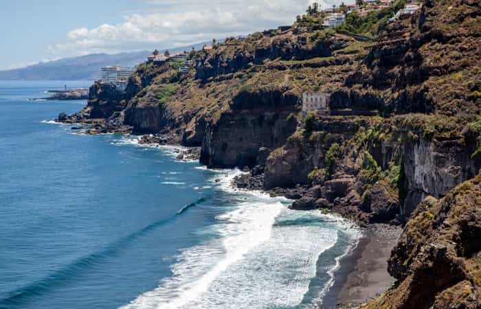 Playa El Socorro en Los Realejos, Tenerife