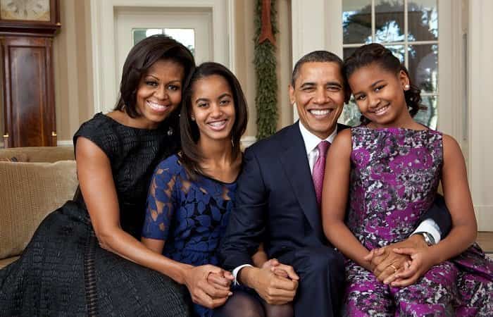 Familia Obama Michelle Obama con su familia