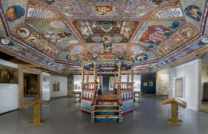 Sala de POLIN, Museo de Historia de los Judíos Polacos, Varsovia museos de europa: POLIN