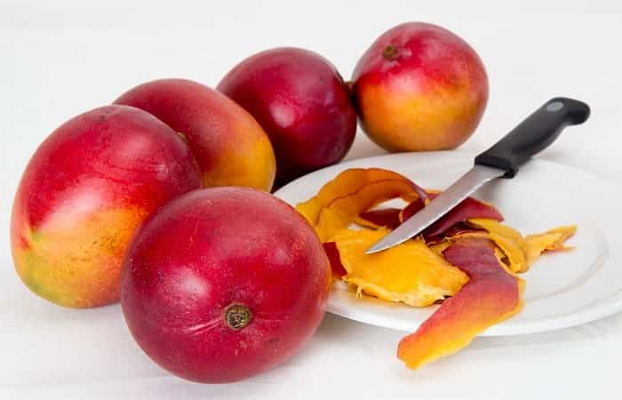 Partir mangos Trucos para partir frutas: el mango