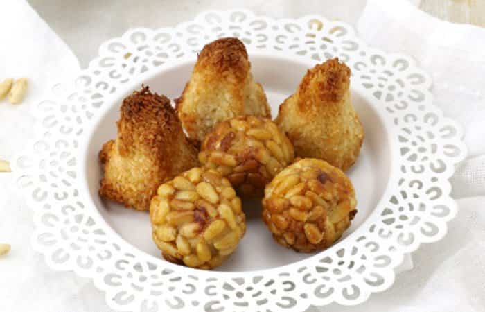 Panellets de coco Panellets de coco