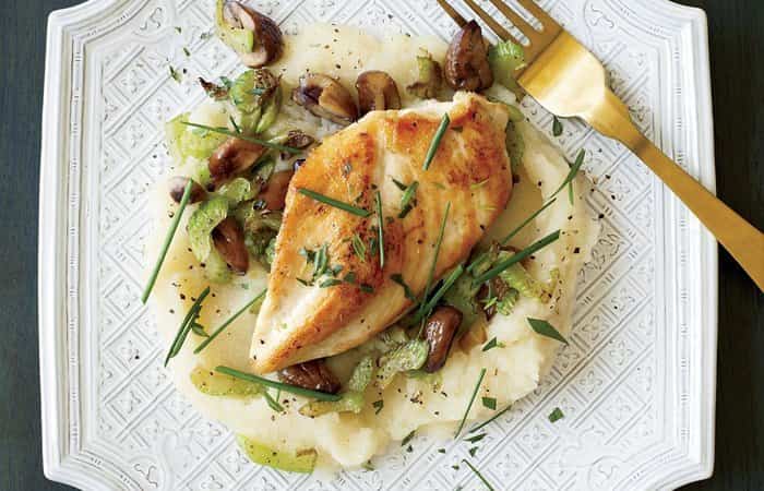 Pollo con castañas Pollo con castañas