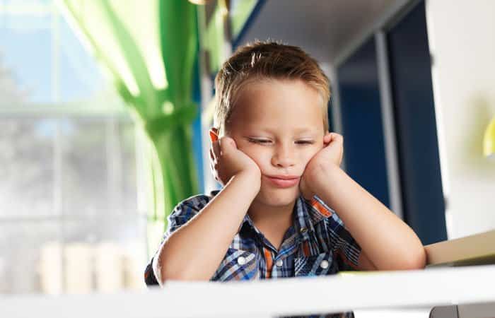desmotivación en los niños