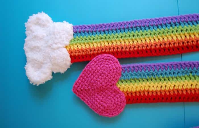 gorros y bufanda arco iris gorros y bufanda arco iris