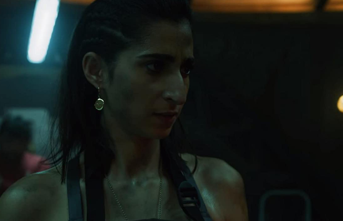fotograma serie la casa de papel con Nairobi en primer plano mujeres inspiradoras: nairobi