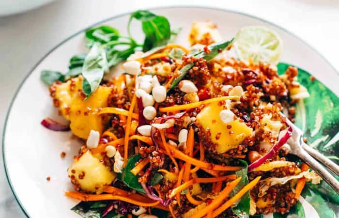 Ensaladas especiales para Navidad tailandesas Ensaladas especiales para Navidad tailandesas
