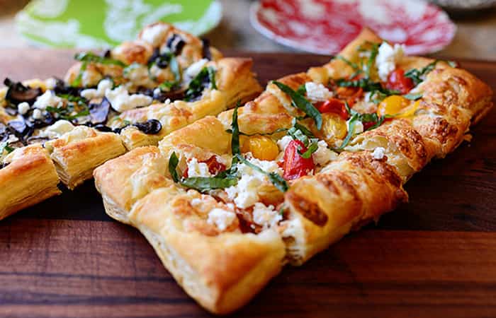 recetas con hojaldre para pizza