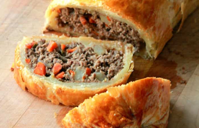 recetas con hojaldre Wellintong