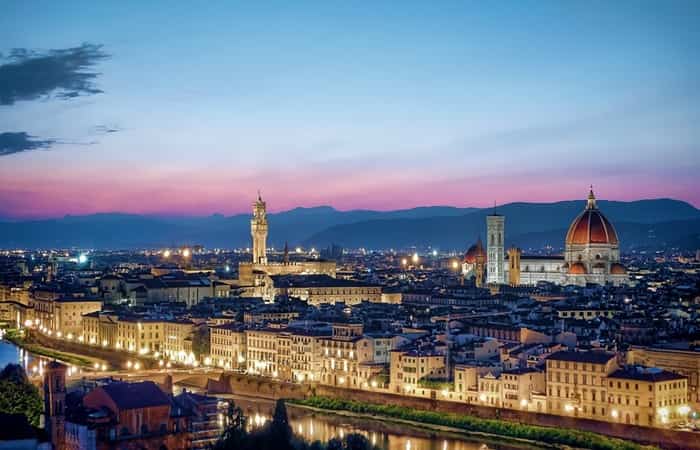 Vista panorámica de Florencia Destinos para 2022: Florencia