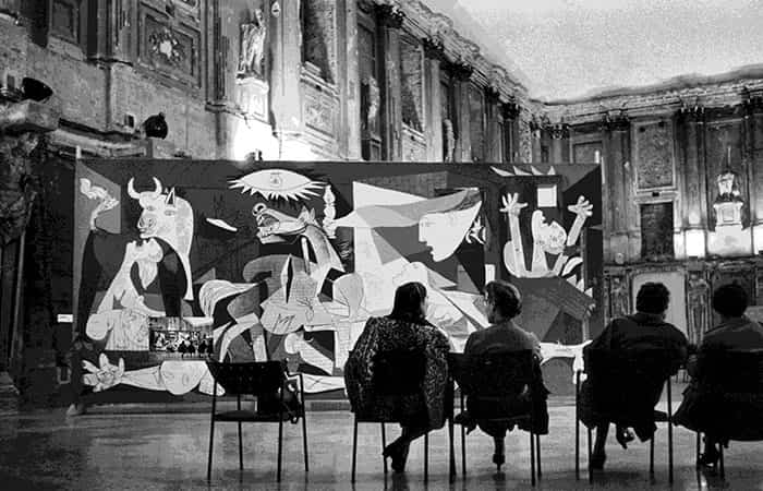 Picasso, el viaje del Guernica en Logroño